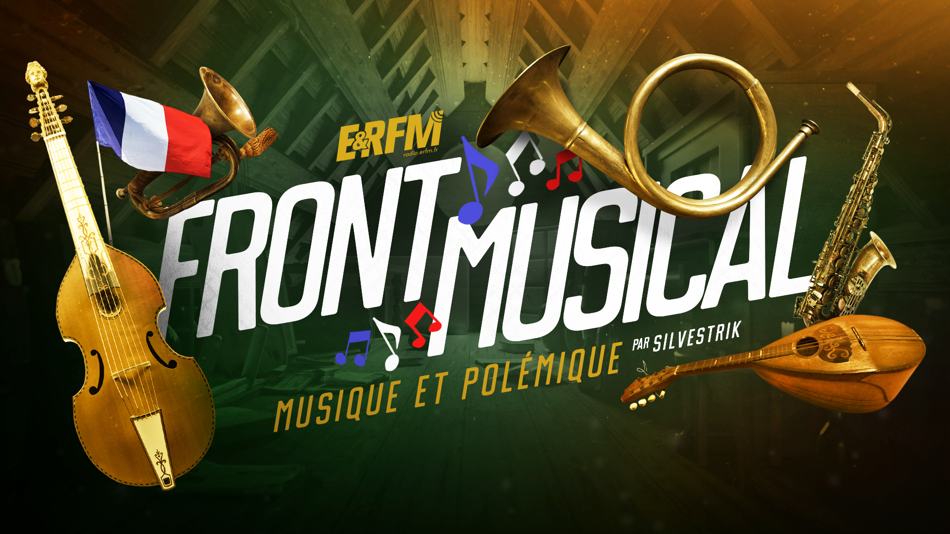 Front musical n°14 : La musique, instrument du contrôle des foules – Émission du 25 juin 2022